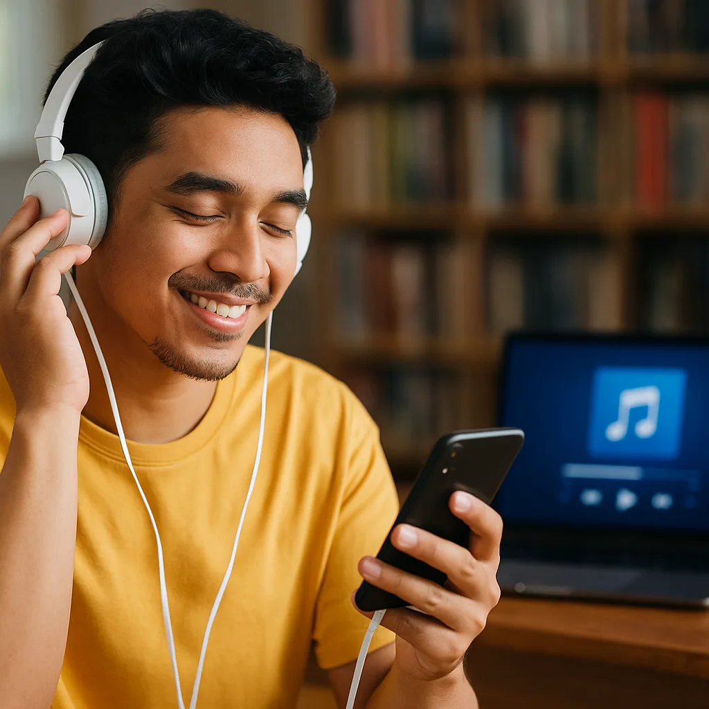 Pemutar musik offline terbaik di ponsel dengan koleksi lagu MP3