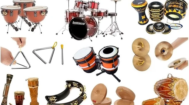 contoh alat musik ritmis