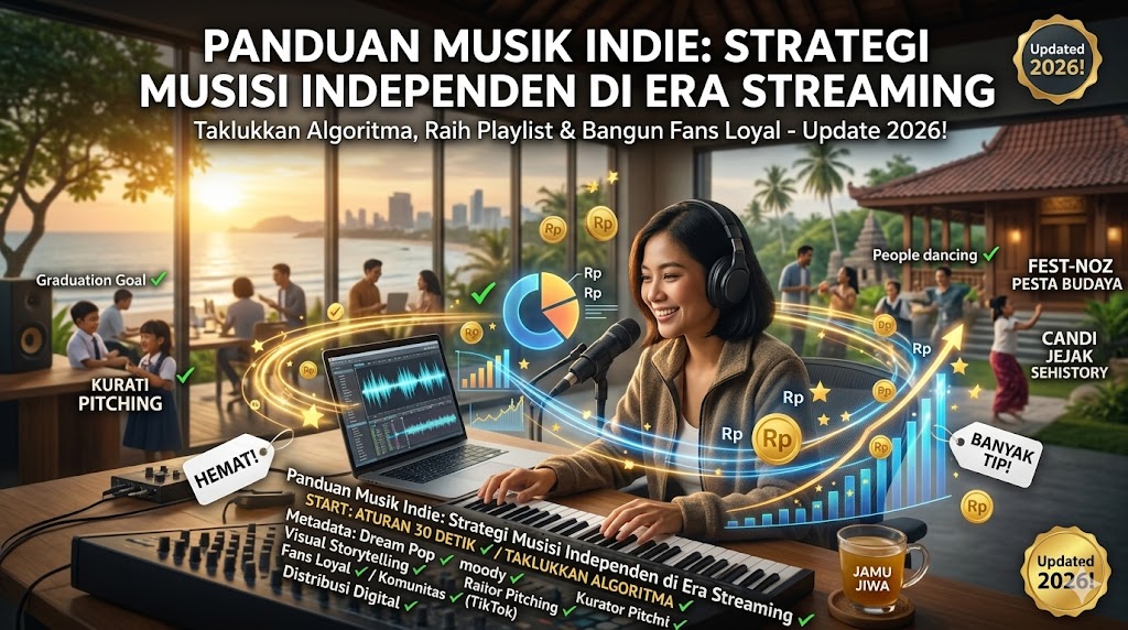 Panduan Musik Indie: Strategi Musisi Independen di Era Streaming