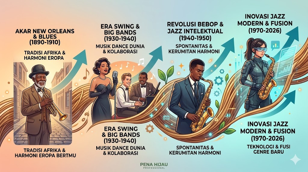 Mengenal Sejarah dan Improvisasi dalam Aliran Musik Jazz