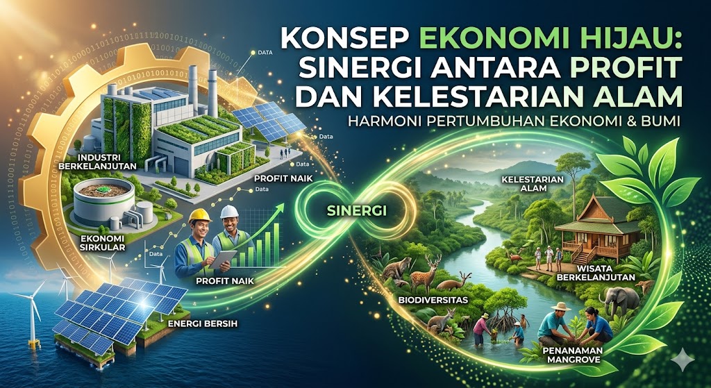 Konsep Ekonomi Hijau: Sinergi antara Profit dan Kelestarian Alam