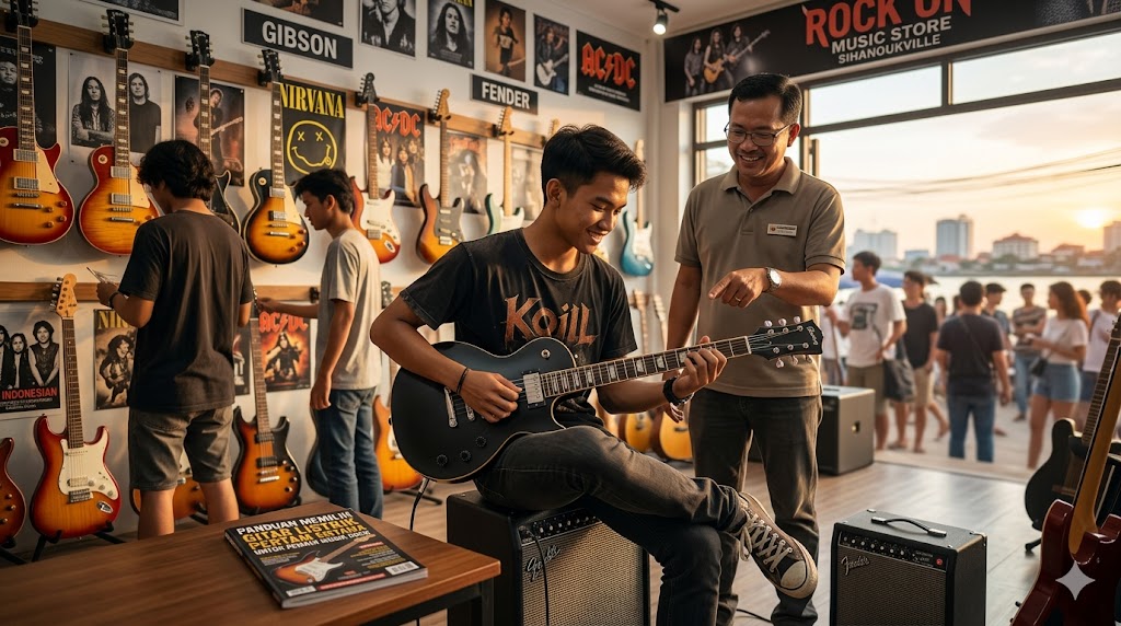 Panduan Memilih Gitar Listrik Pertama untuk Pemain Musik Rock